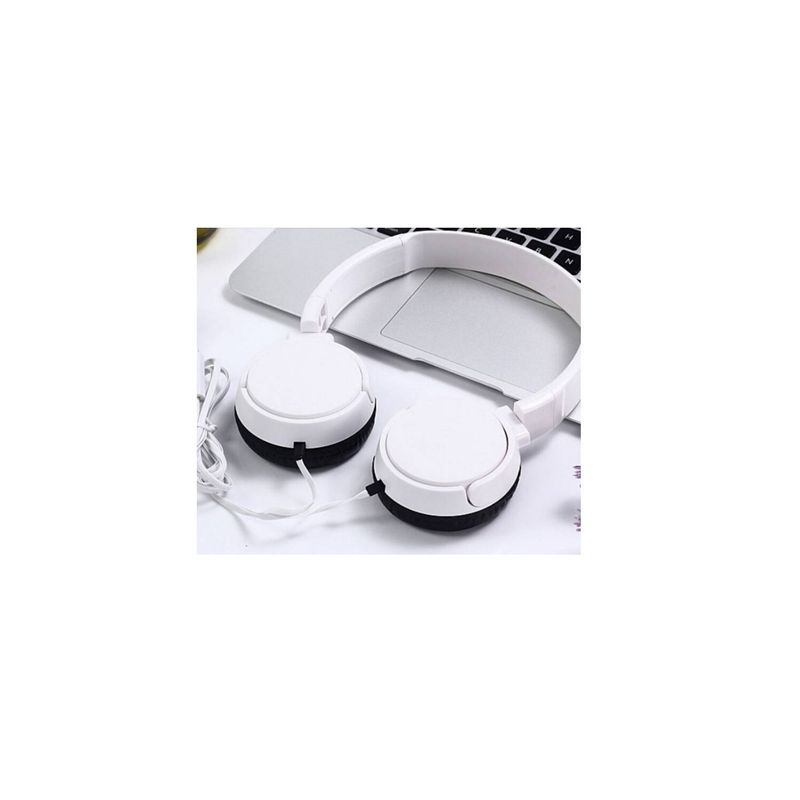 GENERICO - Audifonos diadema j-08  super bass pc-celul-blanco