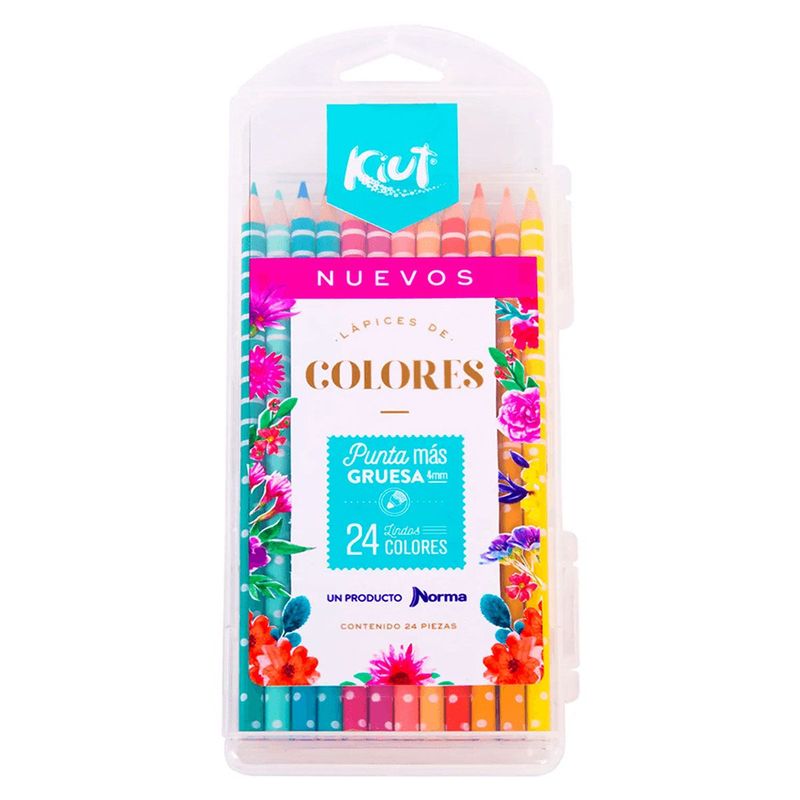 KIUT - Caja de Colores Kiut X 24 piezas