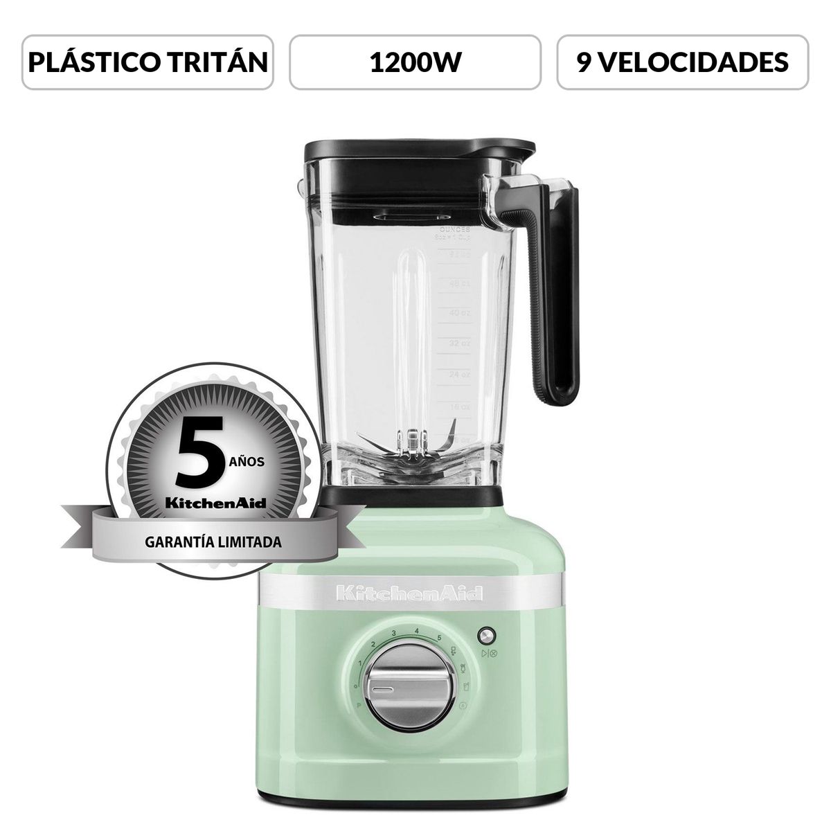 KITCHENAID - Licuadora KitchenAid K400 5 Velocidades 1200 W 