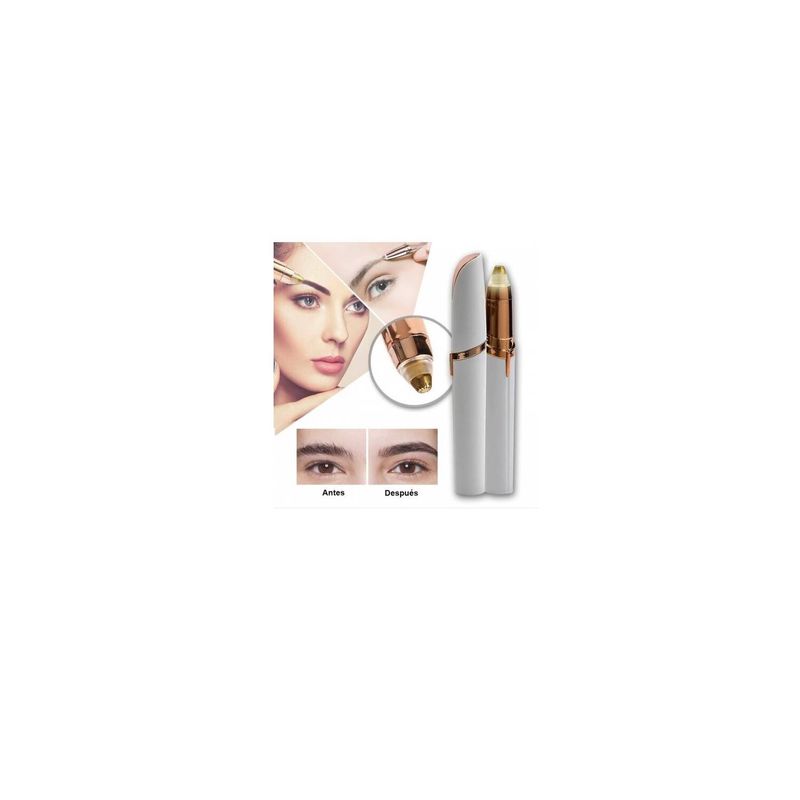 FLAWLESS - Depilador cejas recargable sin dolor portable