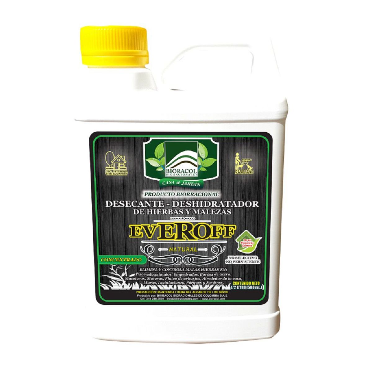GENERICO - CONTROLADOR DE MALEZAS CONCENTRADO X 500 Ml - Casa y Jardín