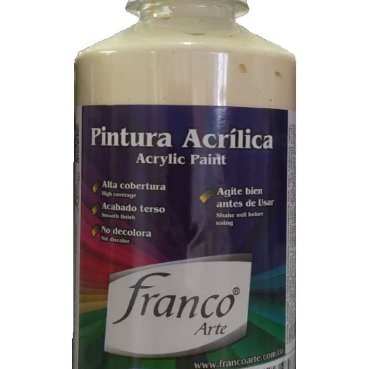 FRANCO ARTE - Pintura Al Frio Blanco Luna 250 Ml Franco Arte