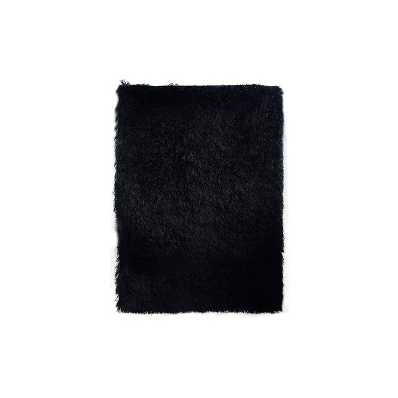 MITAPETE COM - Alfombra Tapete Negro 120 X 170 cms