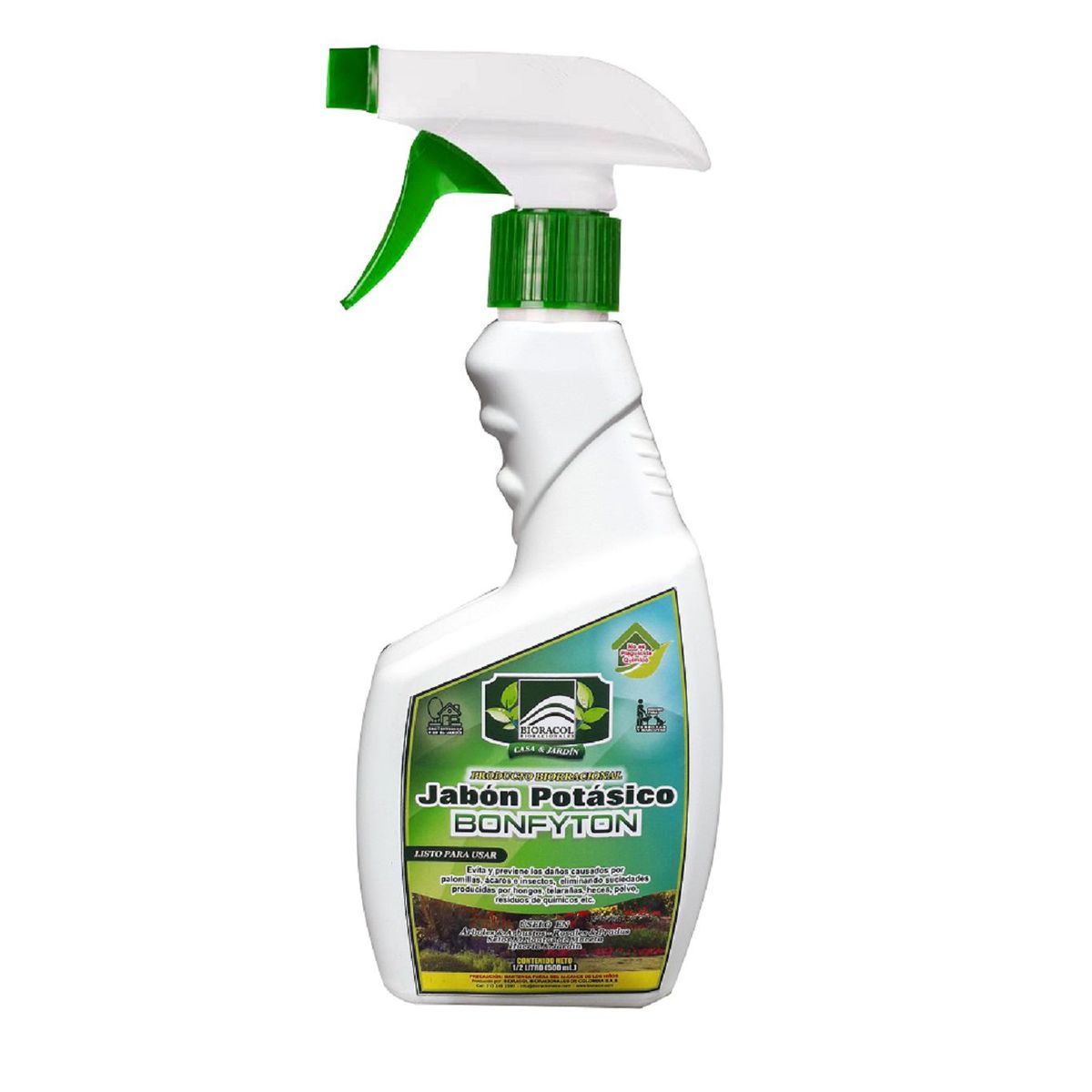 GENERICO - JABÓN POTÁSICO X 500 mL  - LISTO PARA USAR