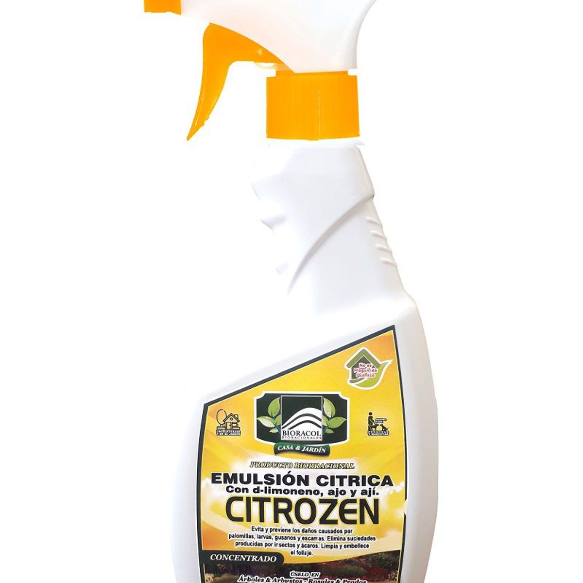 GENERICO - EMULSIÓN CÍTRICA X 500 mL - con AJO y AJÍ - LISTO PARA USAR