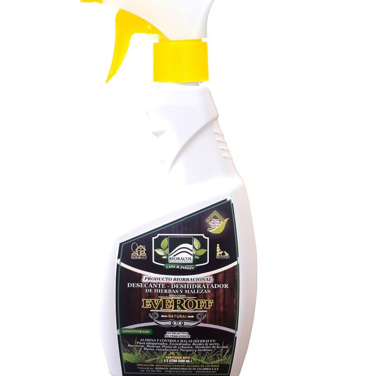 GENERICO - CONTROLADOR DE MALEZAS CONCENTRADO X 500 Ml - LISTO PARA USAR