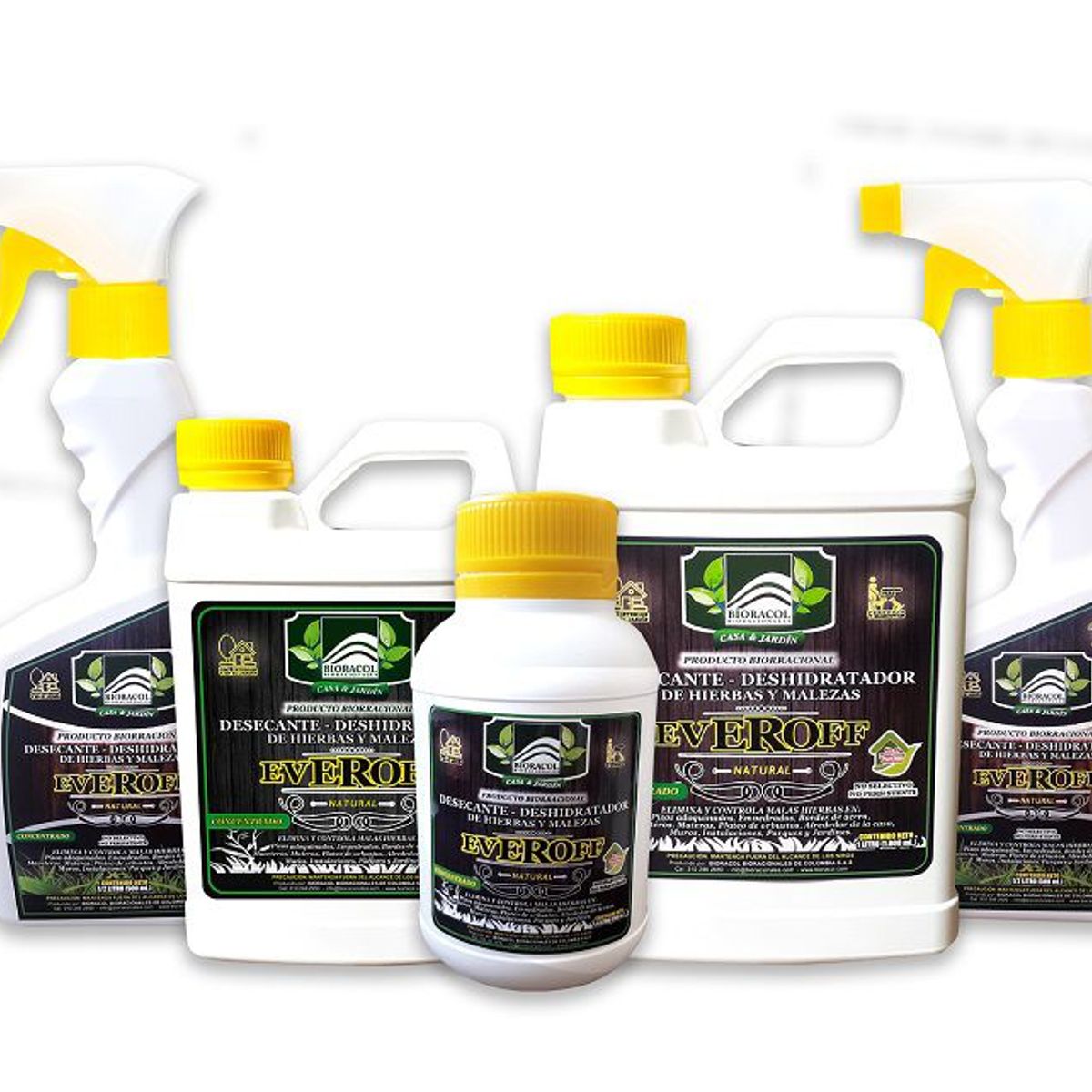 GENERICO - CONTROLADOR DE MALEZAS CONCENTRADO X 500 Ml - LISTO PARA USAR