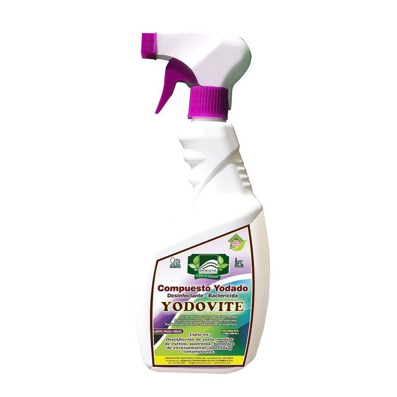 GENERICO - DESINFECTANTE YODOFORO X 1 Litro - LISTO PARA USAR