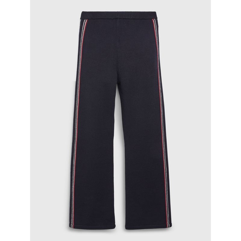 TOMMY HILFIGER - Joggers Con Monograma Niña Azul Tommy Hilfiger