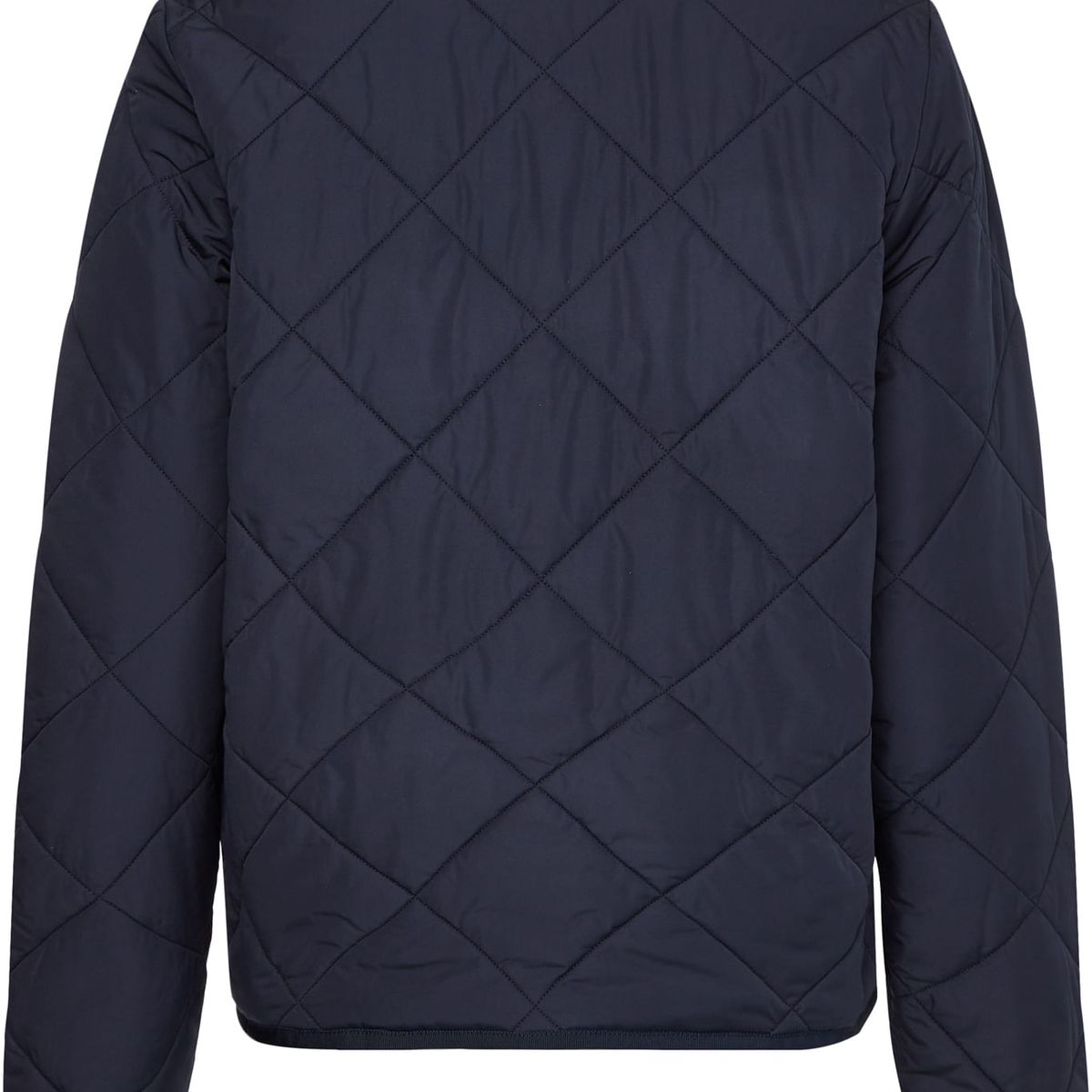 TOMMY HILFIGER - Chaqueta Acolchada Corta Sin Cuello Mujer Azul Tommy Hilfiger