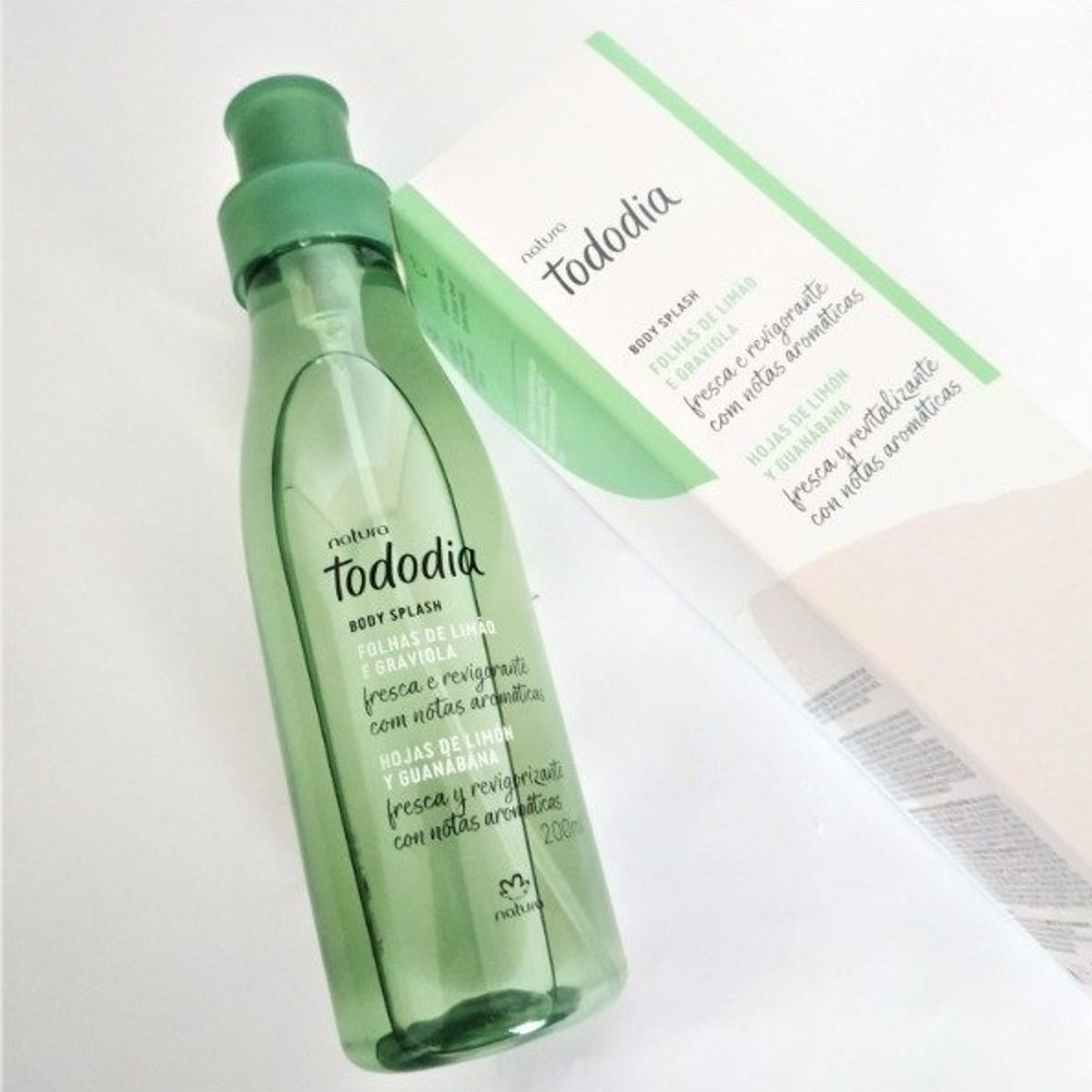 NATURA - Splash Tododia Hojas de Limón y Guanábana Natura 200 ml