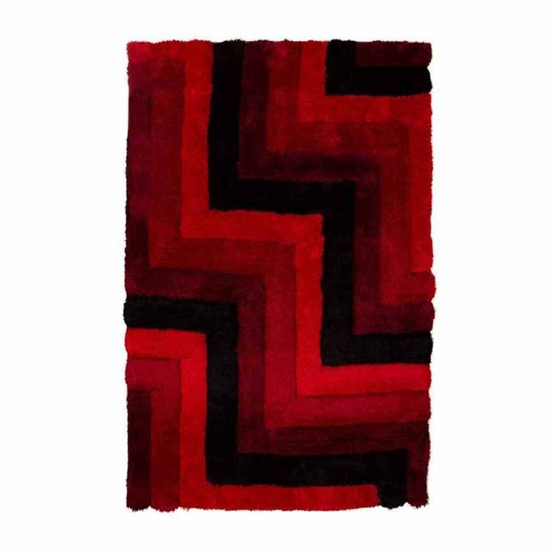 MITAPETE COM - Tapete Pie De Cama 60 x 100 cm Rojo