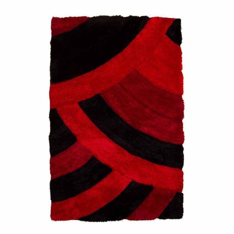 MITAPETE COM - Tapete Pie De Cama 60 x 100 cm Rojo