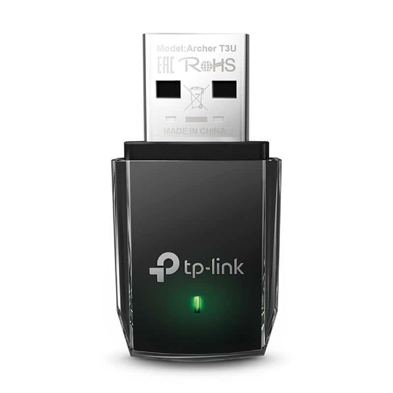 TP LINK - Mini Adaptador de Red WiFi Usb 3.0 AC1300 Archer T3U TP-Link