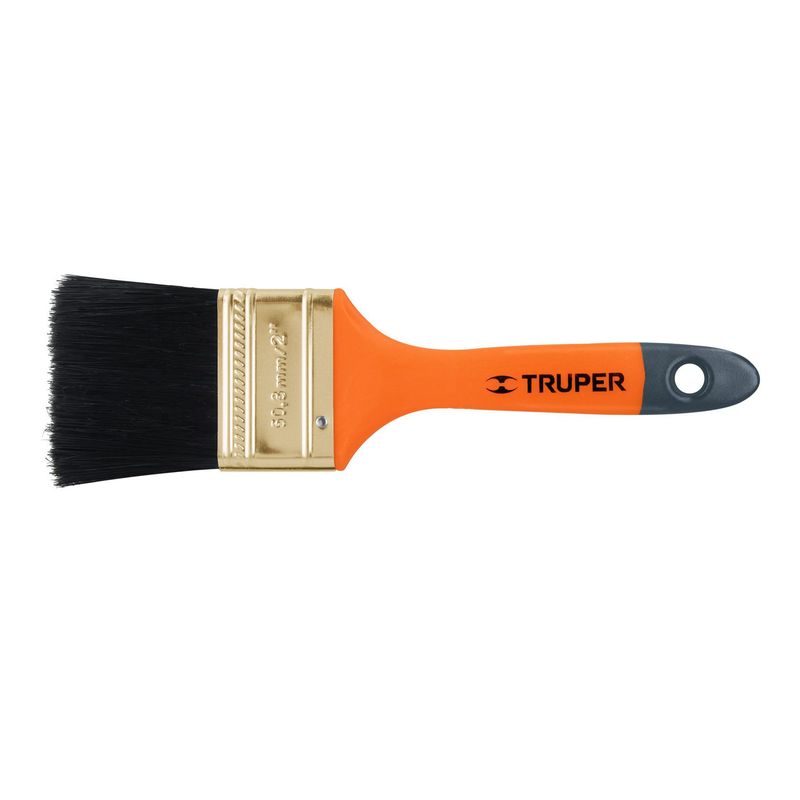 TRUPER - Brocha profesional de 2 con mango de plástico Truper
