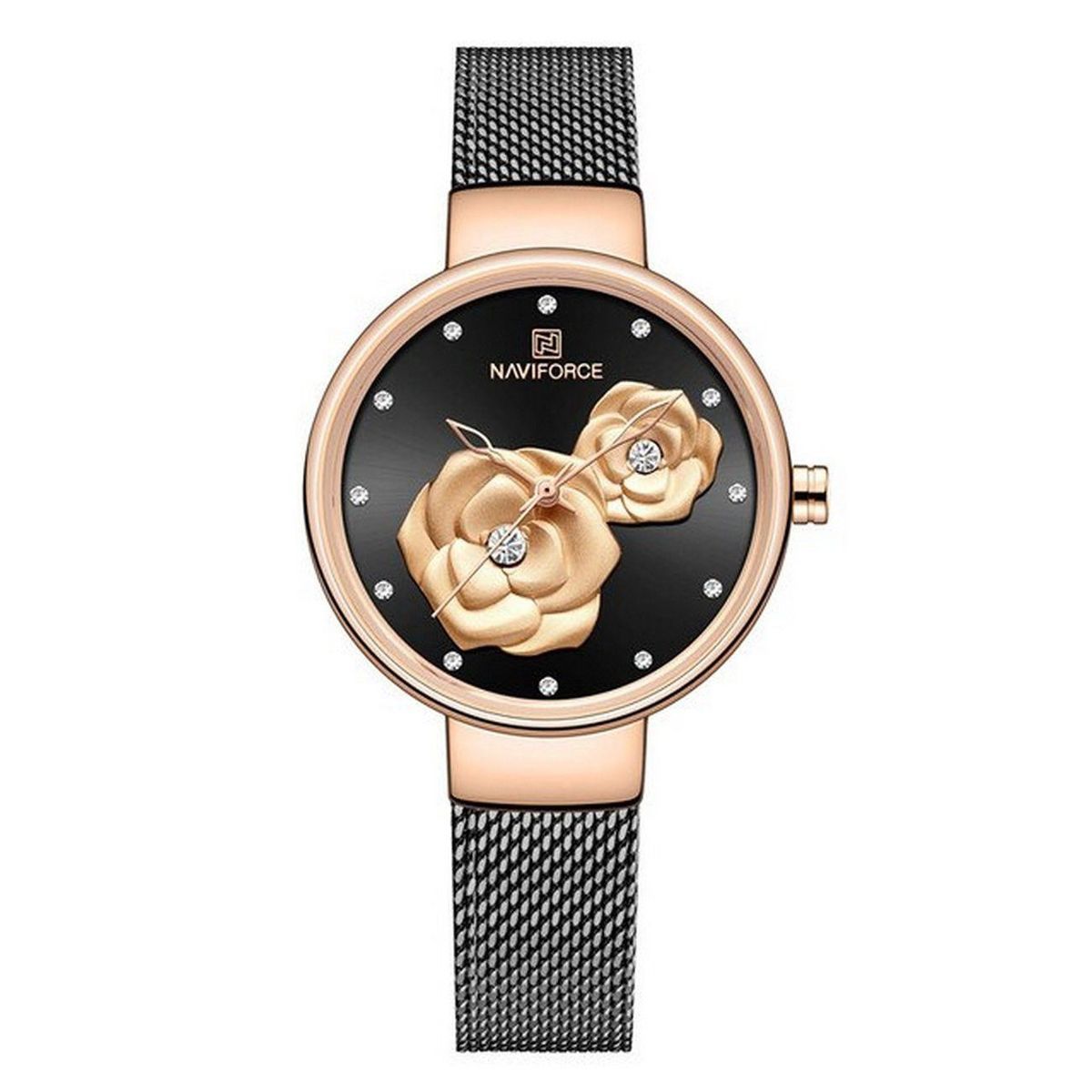 NAVIFORCE - Reloj Naviforce Original Nf 5013l Flor  Estuche