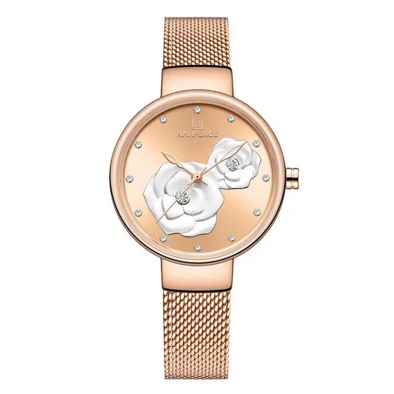 NAVIFORCE - Reloj Naviforce Original Nf 5013l Flor  Estuche