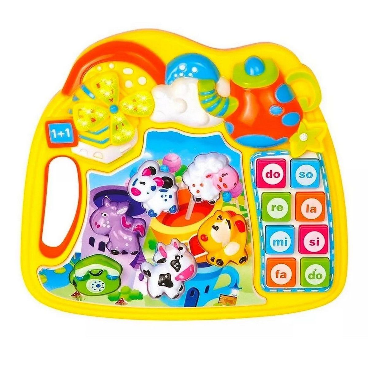 DAYOSHOP - Piano Granja Sonido Animales Y Notas Musicales