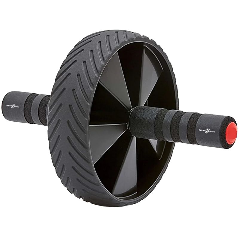 SPORT FITNESS - Rueda Abdominal Sportfitness Rodillo Encauchado Gimnasio Gym