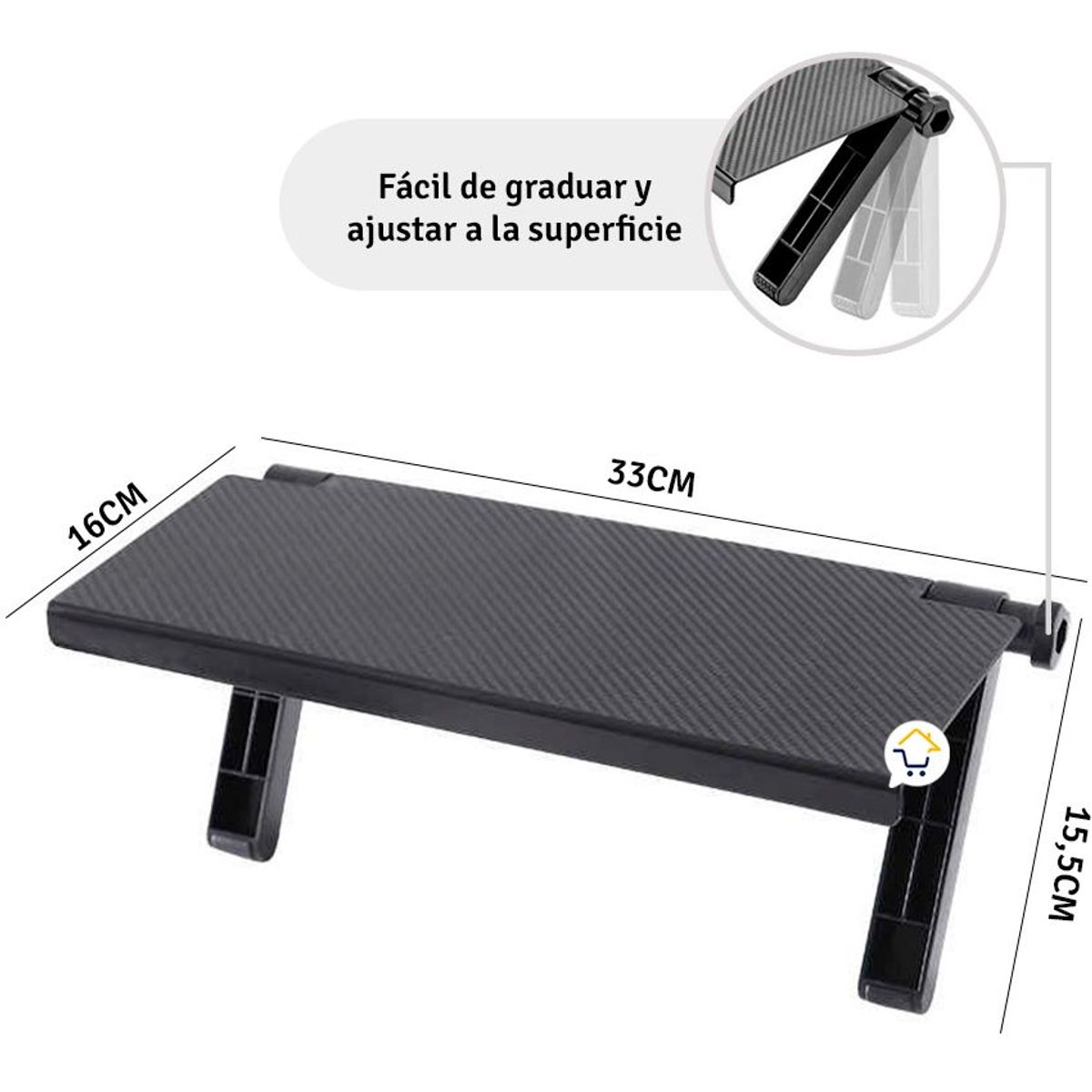 COMPRALOENCASA COM - Soporte tv mesa repisa modem multifuncional 22029