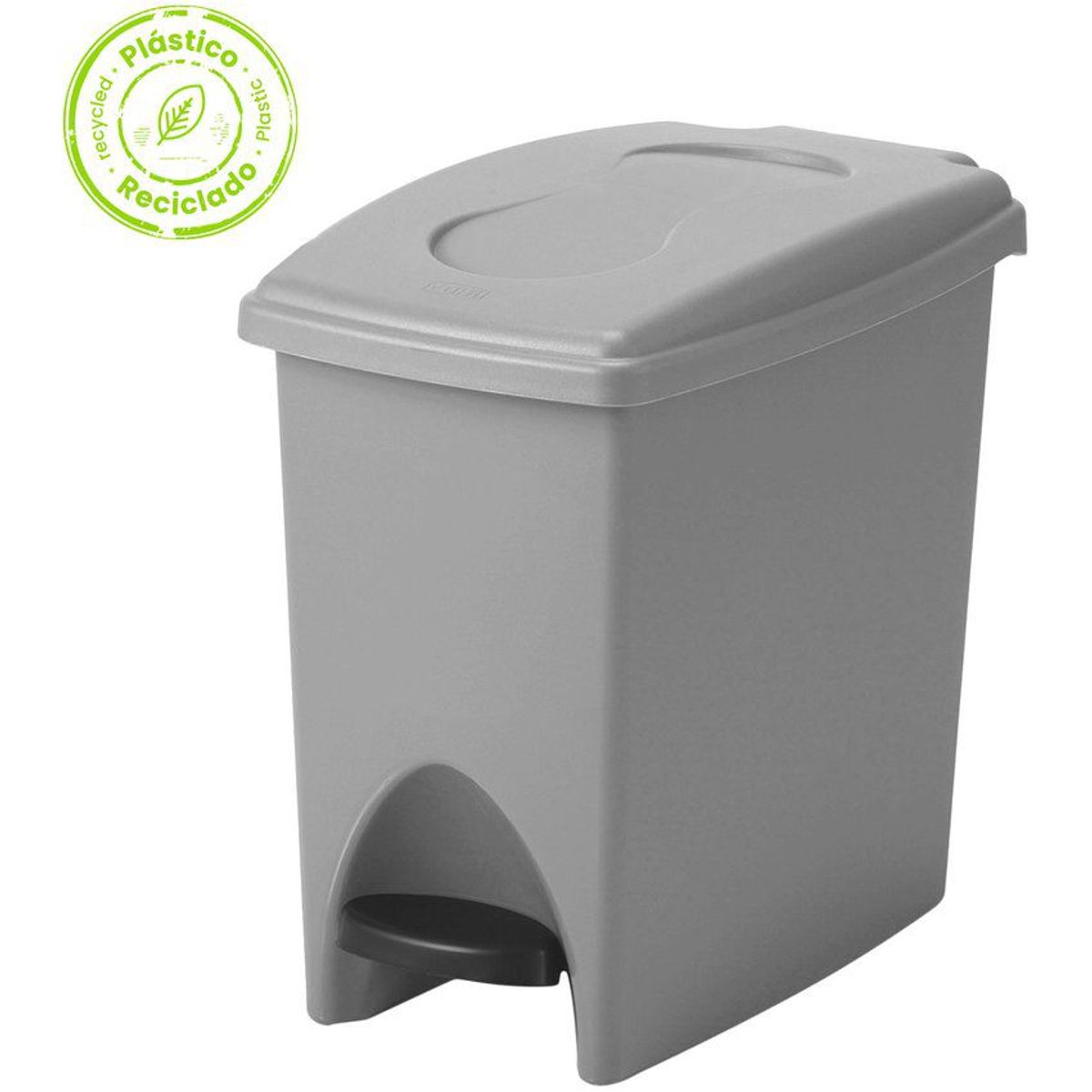 ESTRA - Estra Papelera De Pedal 10 Lt Gris