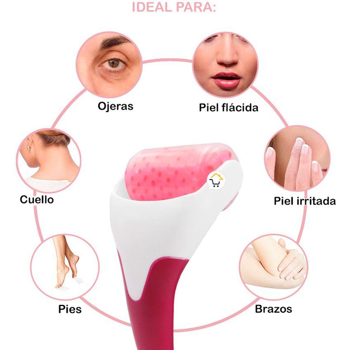 COMPRALOENCASA COM - Crioterapia Masajeador Facial Rodillo Tonificación AF05