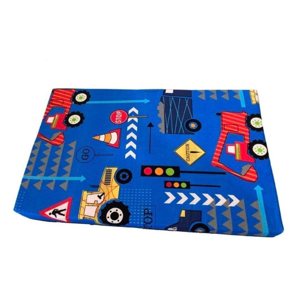 GENERICO - Colchoneta de corral para bebe 100x70x7cm bebes - azul