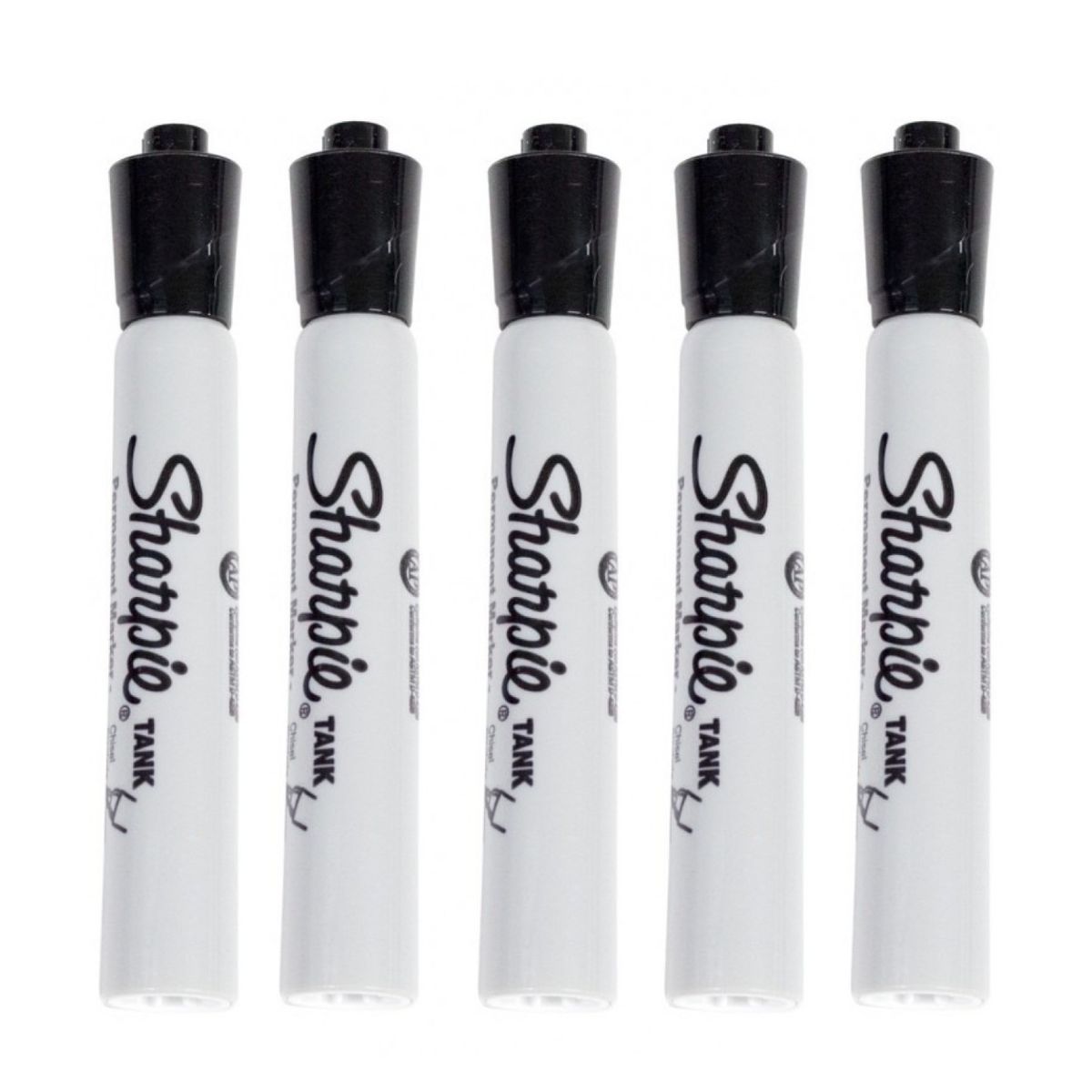 SHARPIE - Marcador Permanente Sharpie Tank Negro x5