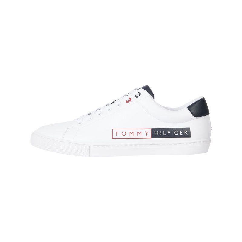 TOMMY HILFIGER - Zapatilla Box Hombre Negro Tommy Hilfiger