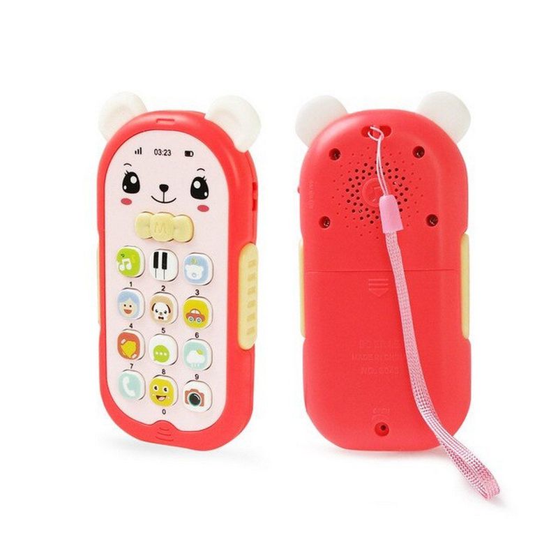 DAYOSHOP - Teléfono Celular Juguete Musical Conejo Bebe Niño
