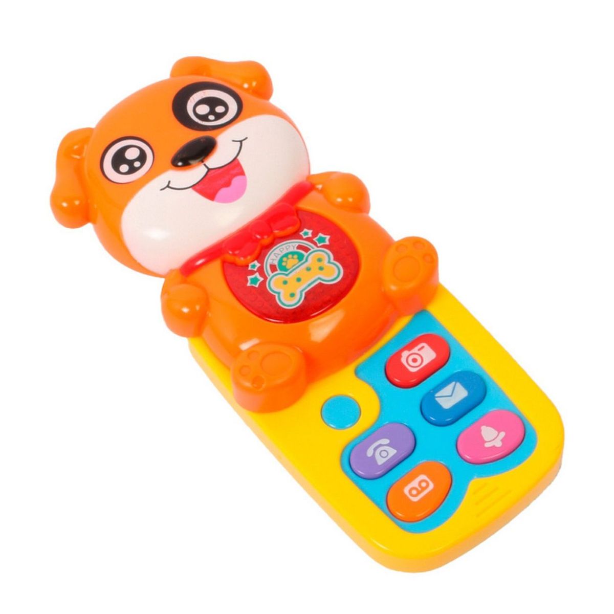 DAYOSHOP - Teléfono Celular Juguete Musical Luces Bebe Niños