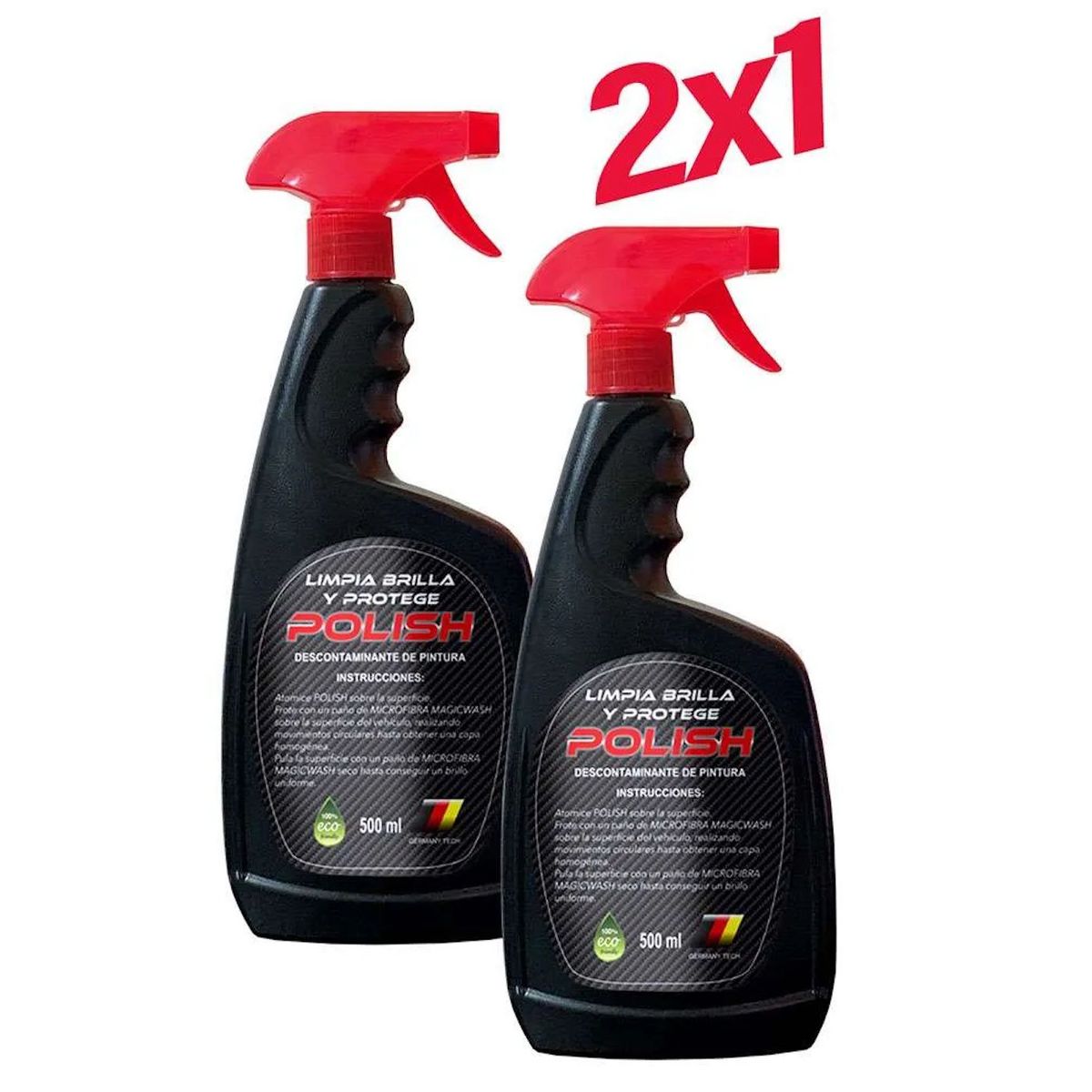 MAGIC WASH - Cera para Lavado Ecológico de Vehículos Polish - Magic Wash