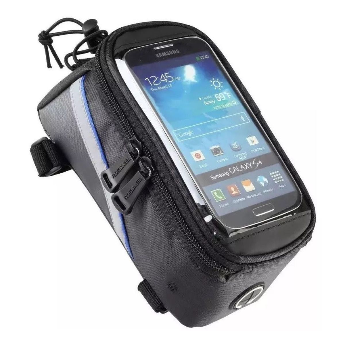 GENERICO - Estuche Maleta Alforja Bolso Porta Celular Bicicleta Grande