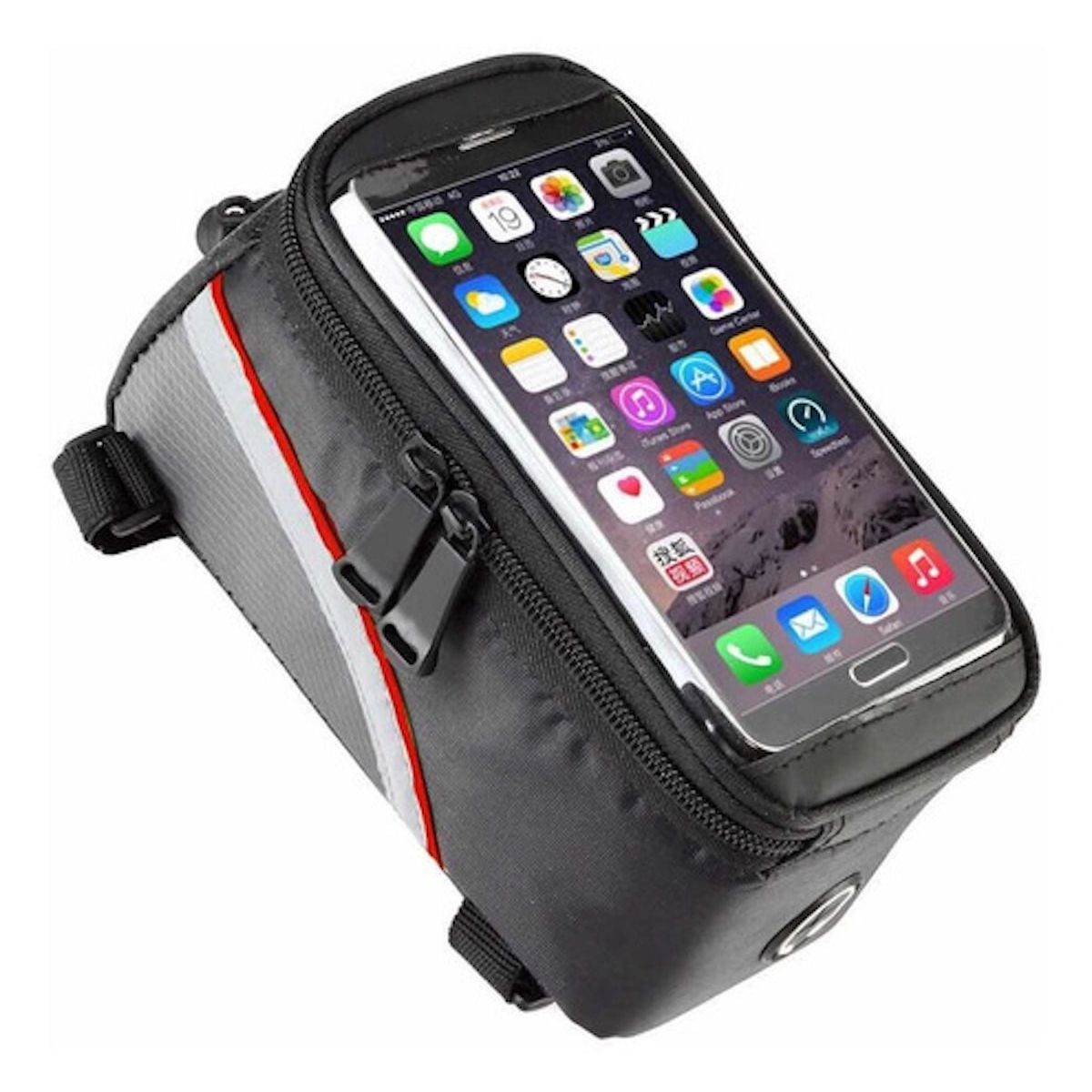 GENERICO - Estuche Maleta Alforja Bolso Porta Celular Bicicleta Grande