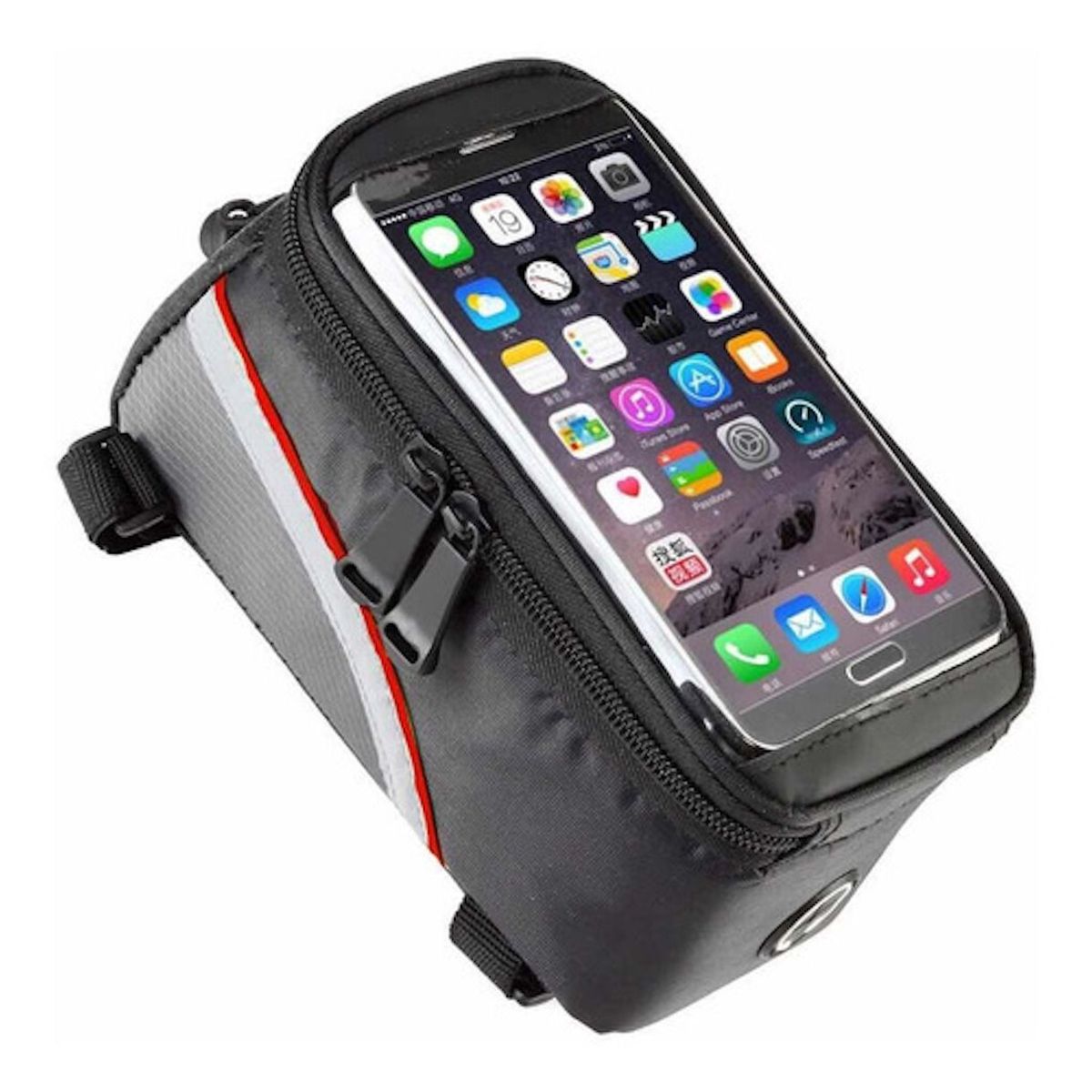 GENERICO - Estuche Maleta Alforja Bolso Porta Celular Bicicleta Grande