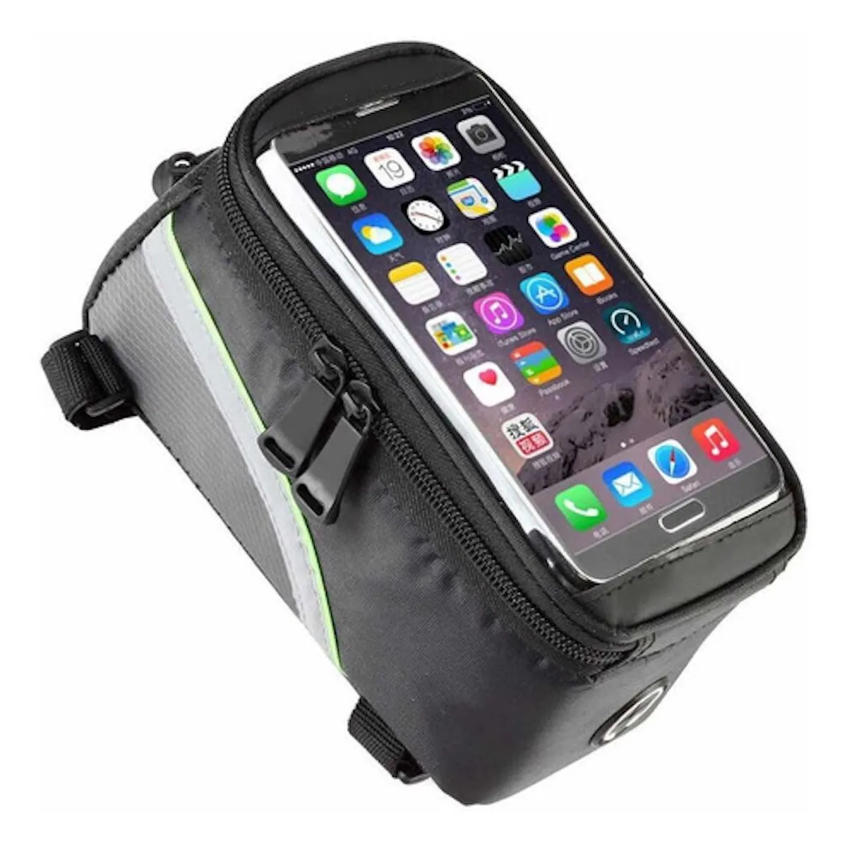 GENERICO - Estuche Maleta Alforja Bolso Porta Celular Bicicleta Grande
