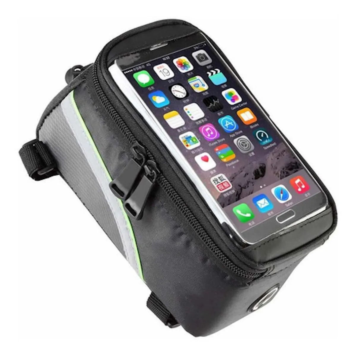 GENERICO - Estuche Maleta Alforja Bolso Porta Celular Bicicleta Grande