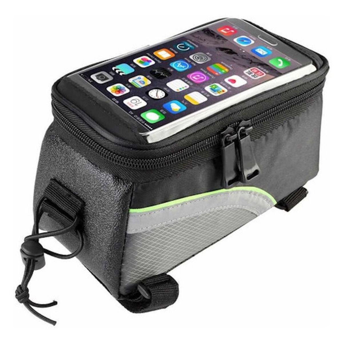 GENERICO - Estuche Maleta Alforja Bolso Porta Celular Bicicleta Grande