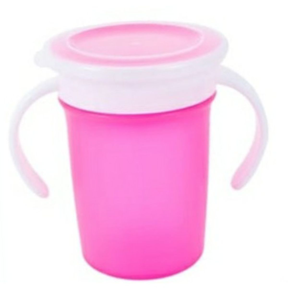 ENFANT'ASY - Vaso antiderrame 360 antigoteo para bebe FUCSIA