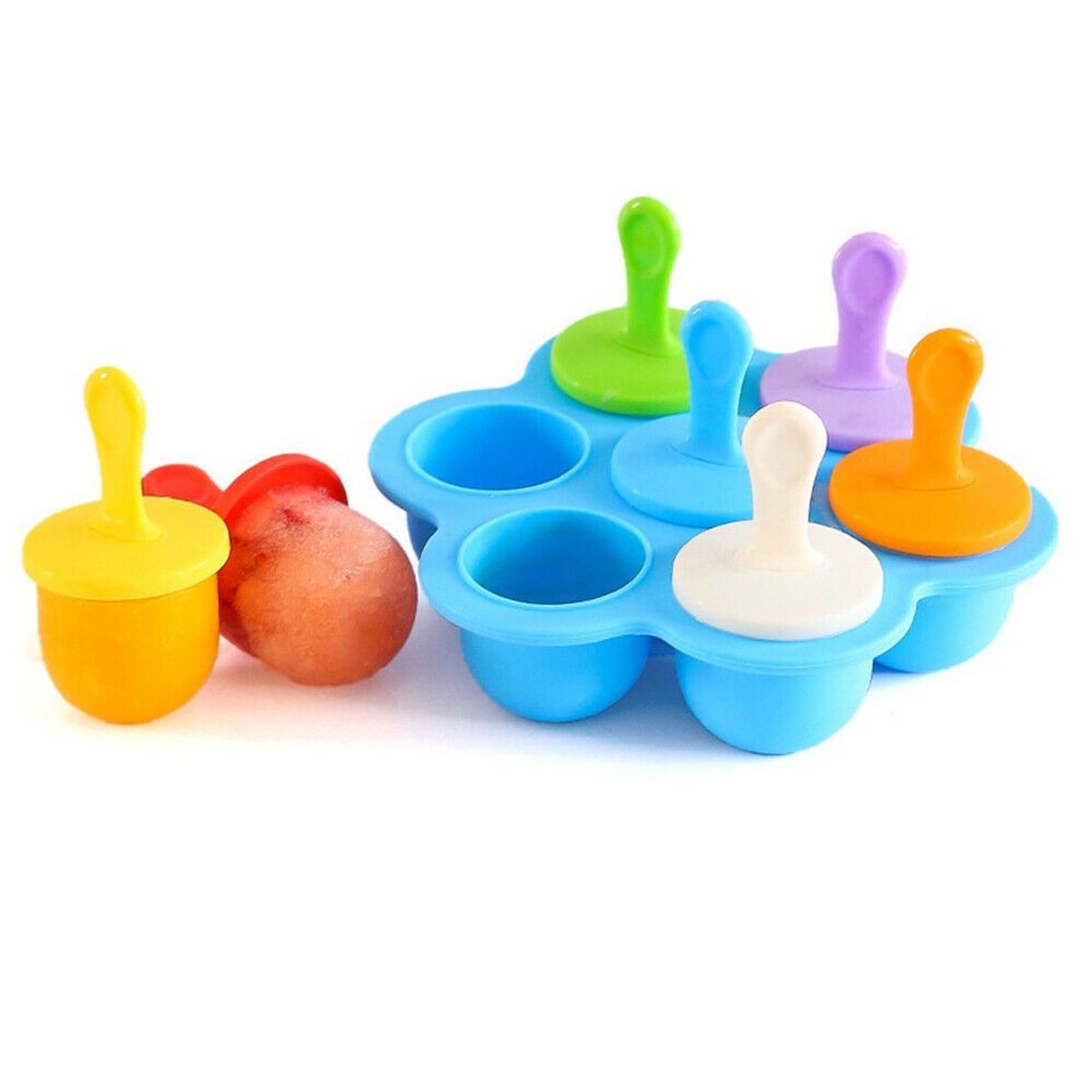 ENFANTASY - Molde de paletas en silicona para bebe