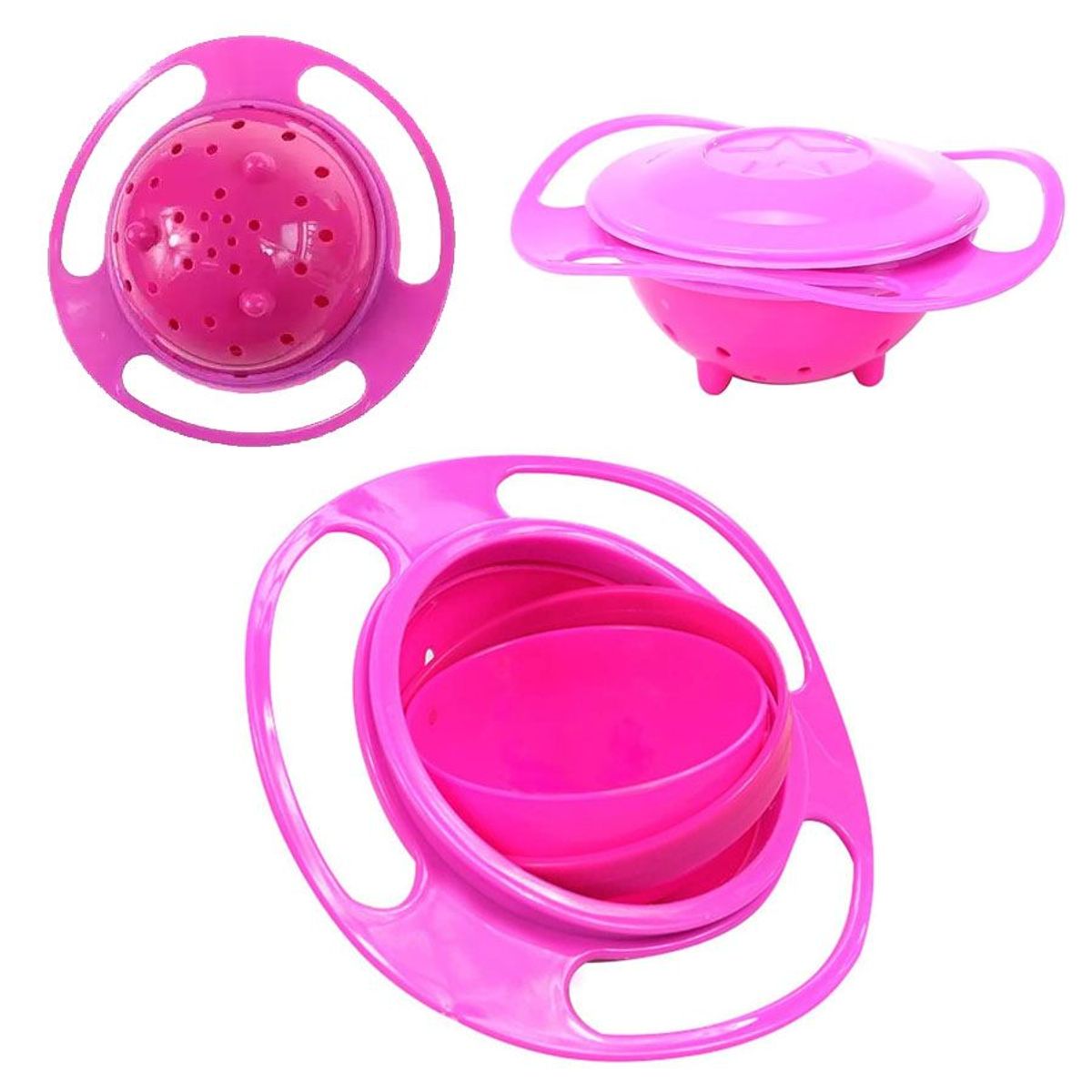 ENFANT'ASY - Plato gyro bowl 360 antiderrame para bebe