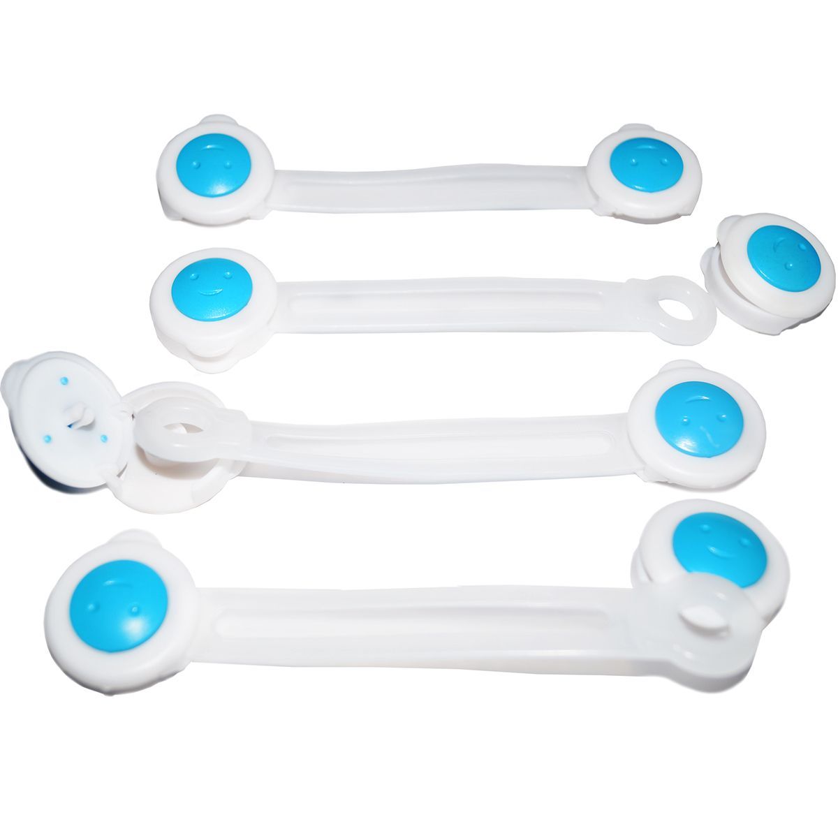 ENFANT'ASY - Seguro protector cajones puertas cerradura para niños x4