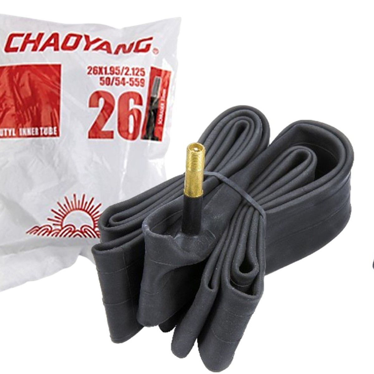 CHAOYANG - Neumático Bicicleta 26x1952125 Chaoyang Valvula 33mm Scha