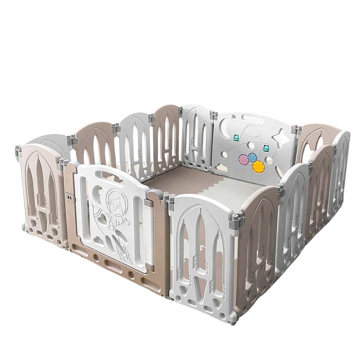 ENFANT'ASY - Corral área de juego modulable y plegable playpen