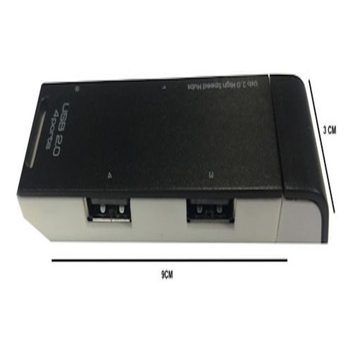 GENERICO - Hub Usb Multipuerto 2.0 480mbps De 4 Puertos