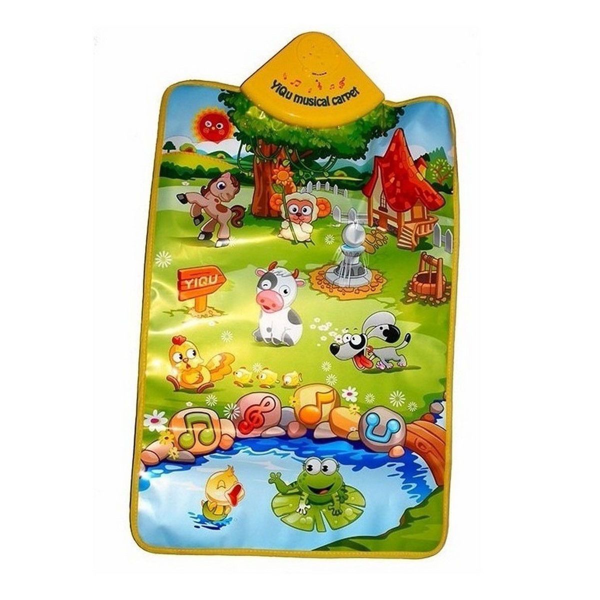 DAYOSHOP - Tapete Alfombra Musical Animales Infantil Granja