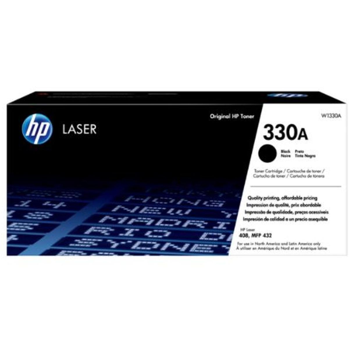 HP - Cartucho de Toner Hp 330A Original W1330A