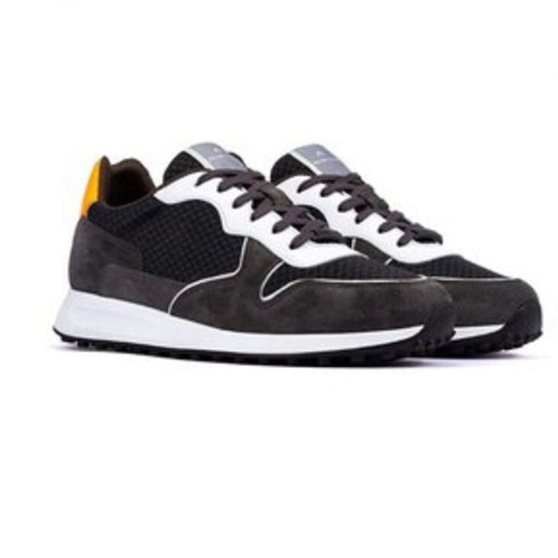 AMBITIOUS - Tenis Casuales Deportivo Cuero  Ambitious DE-9554am