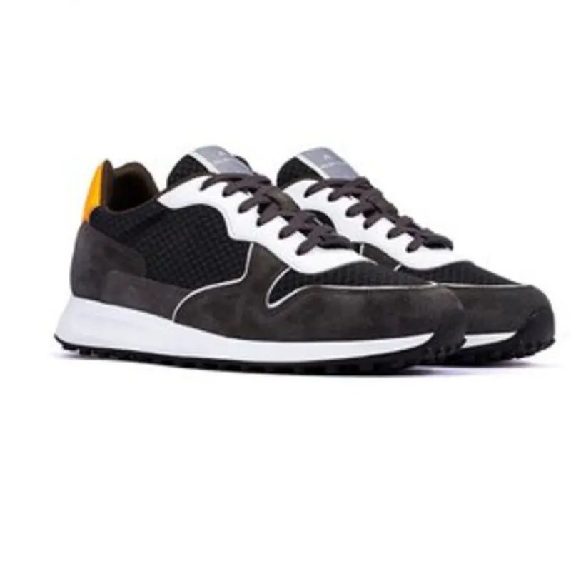 AMBITIOUS - Tenis Casuales Deportivo Cuero  Ambitious DE-9554am