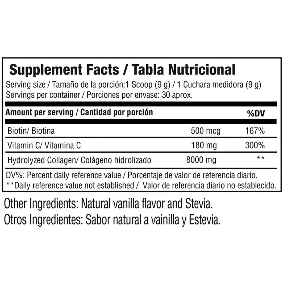 MEDICAL GREEN - Biocollagen Premium - Colageno Hidrolizado con Biotina